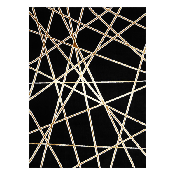 Dywan ALLURE 1964 Geometryczny - Strukturalny, stylowy, glamour 80x150 cm
