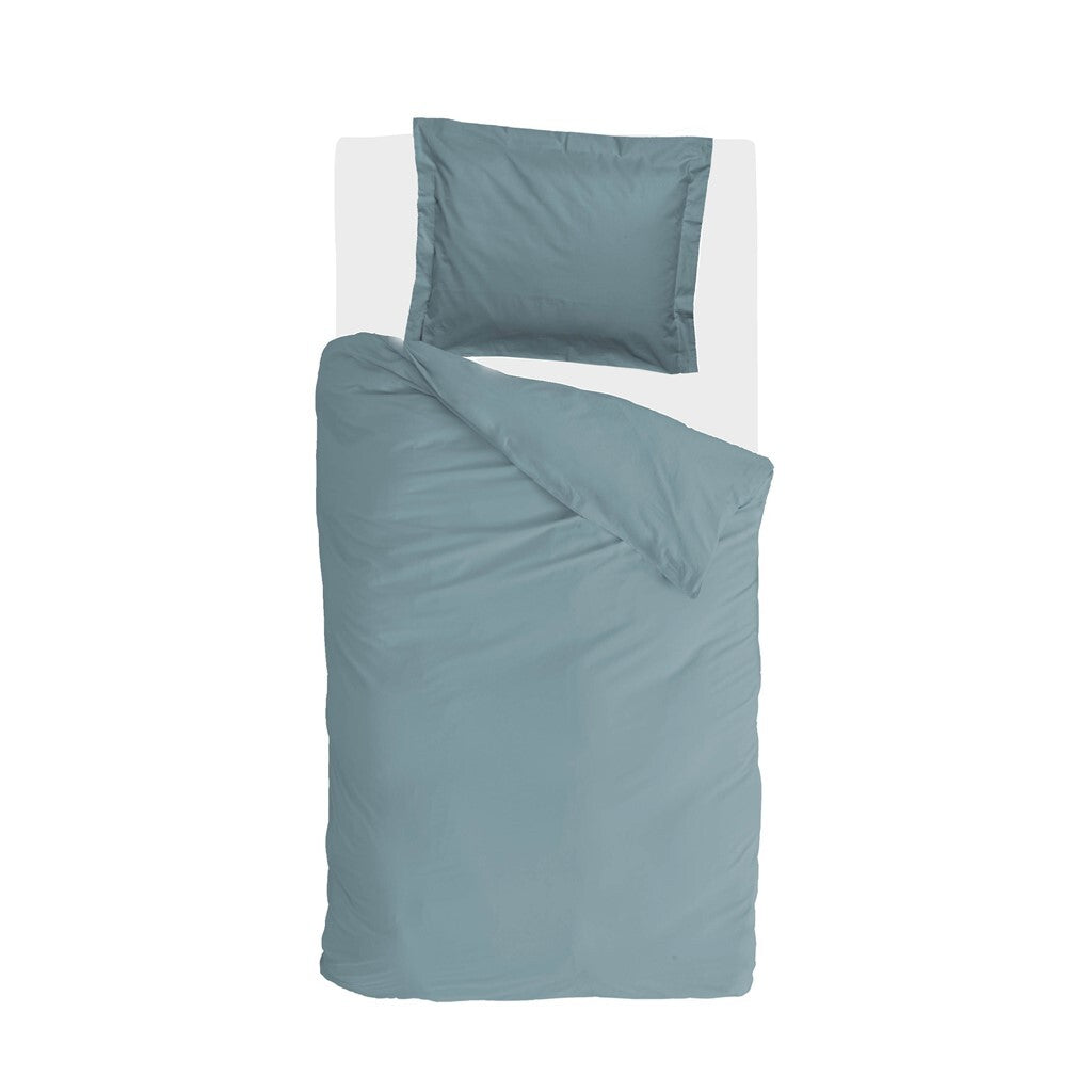 Walra - Dekbedovertrek Forever Cotton - 140x220 cm - Zeeblauw