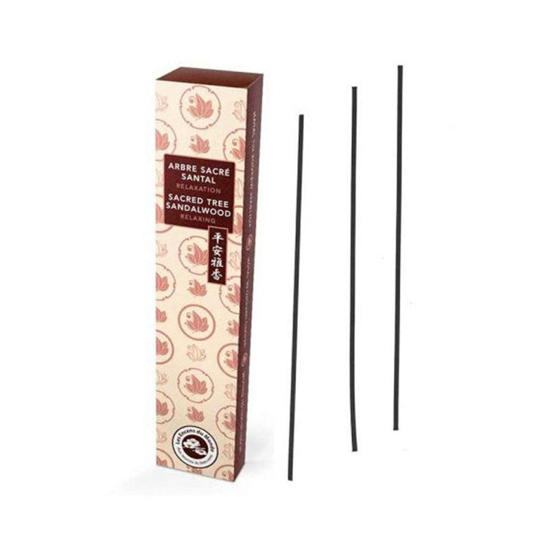 SANTAL - 40 bâtonnets d'encens arbre sacré