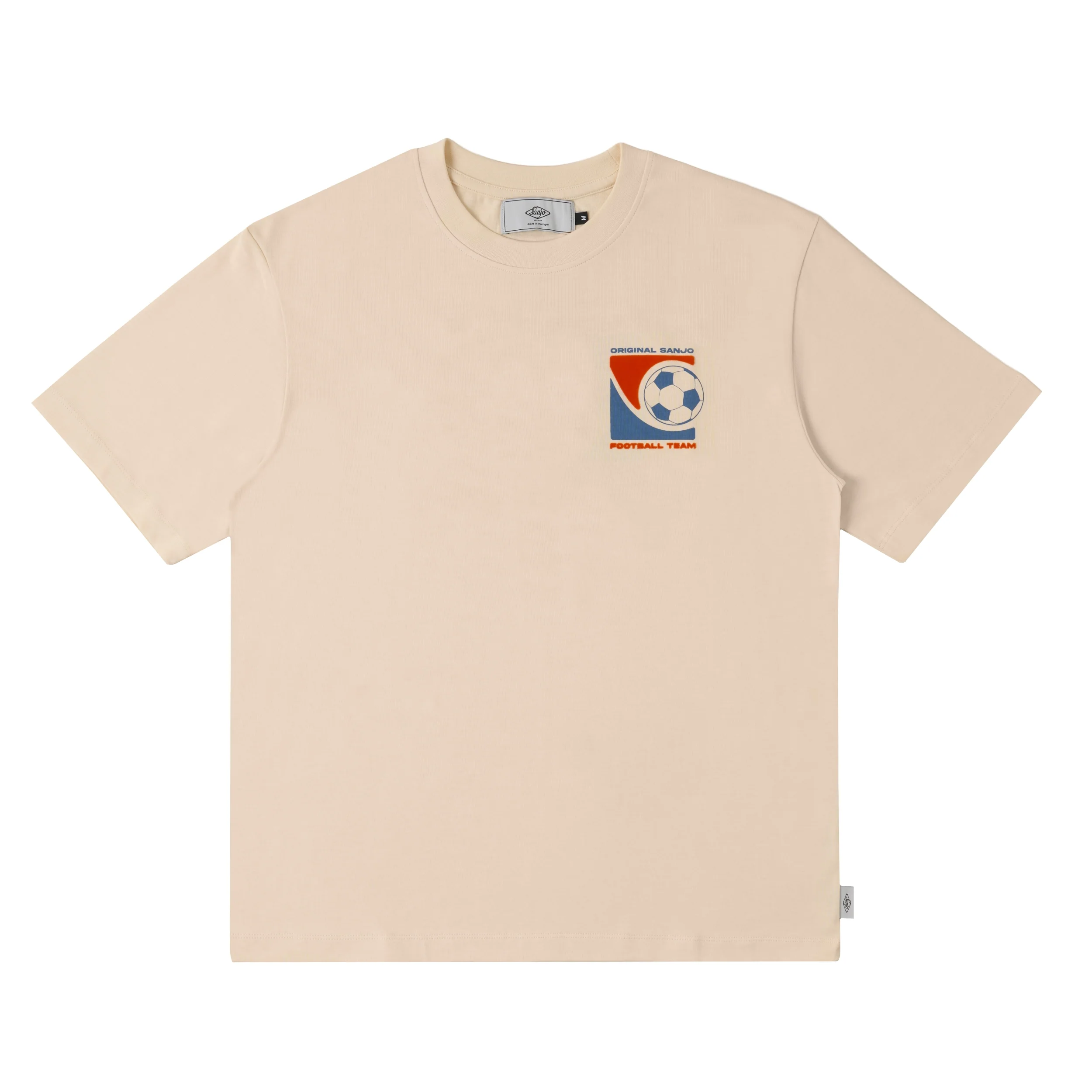 Sanjo Football T-shirt // Ecru