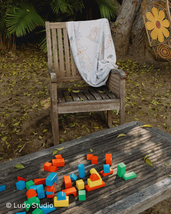 Bluey & Family Adult Towel