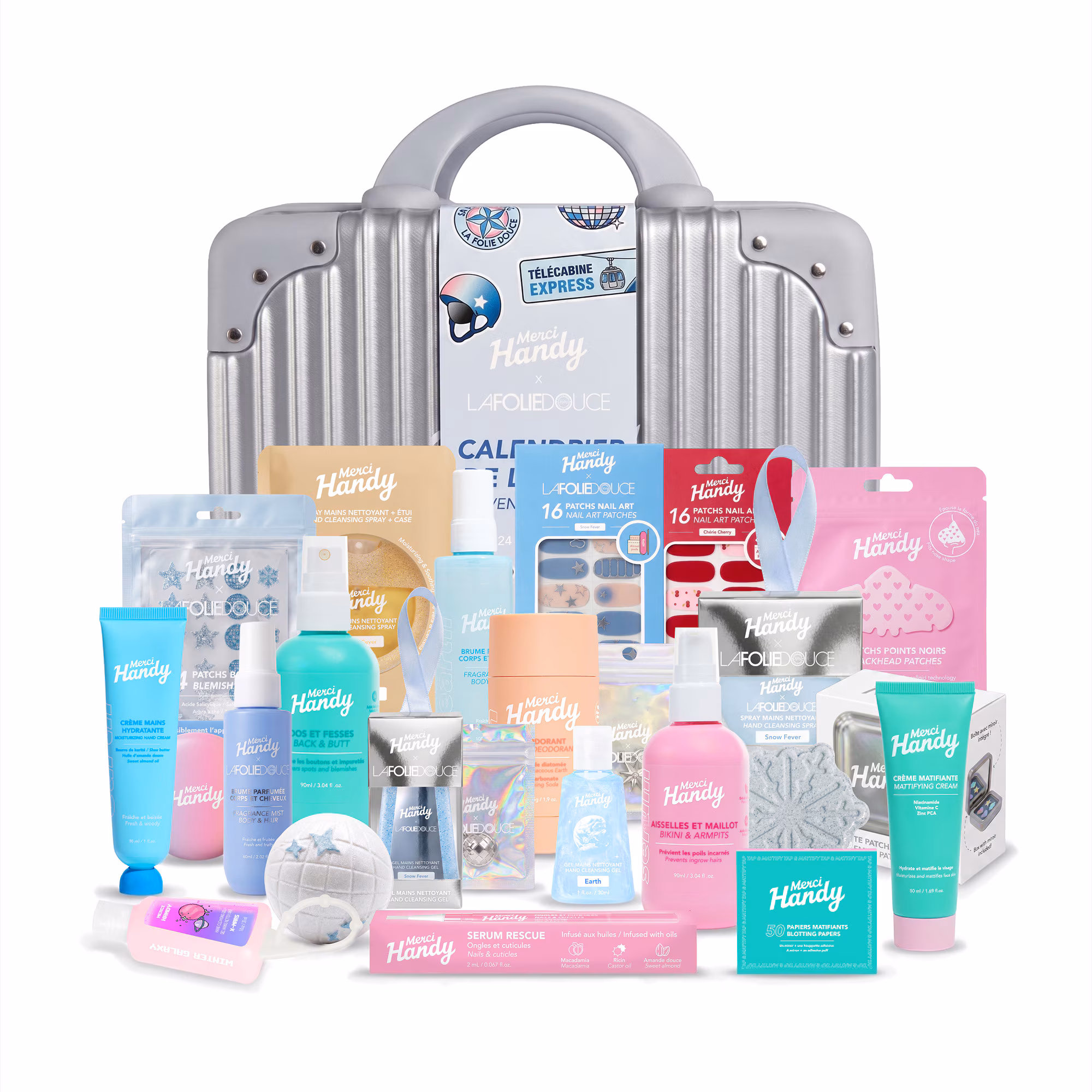 MERCI HANDY × LA FOLIE DOUCE™Calendrier de l'avent - 24 surprises