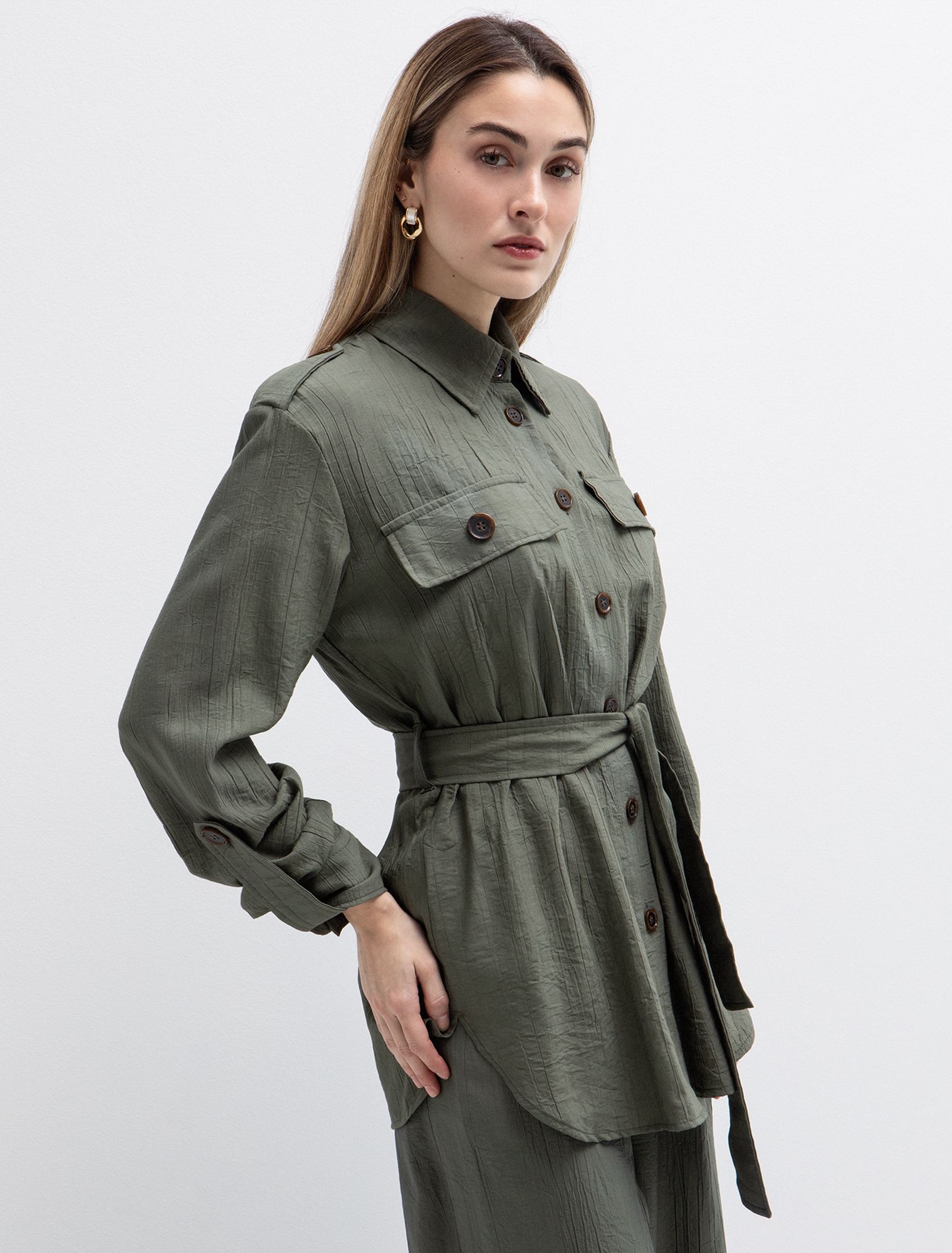 Μilitary πουκάμισο