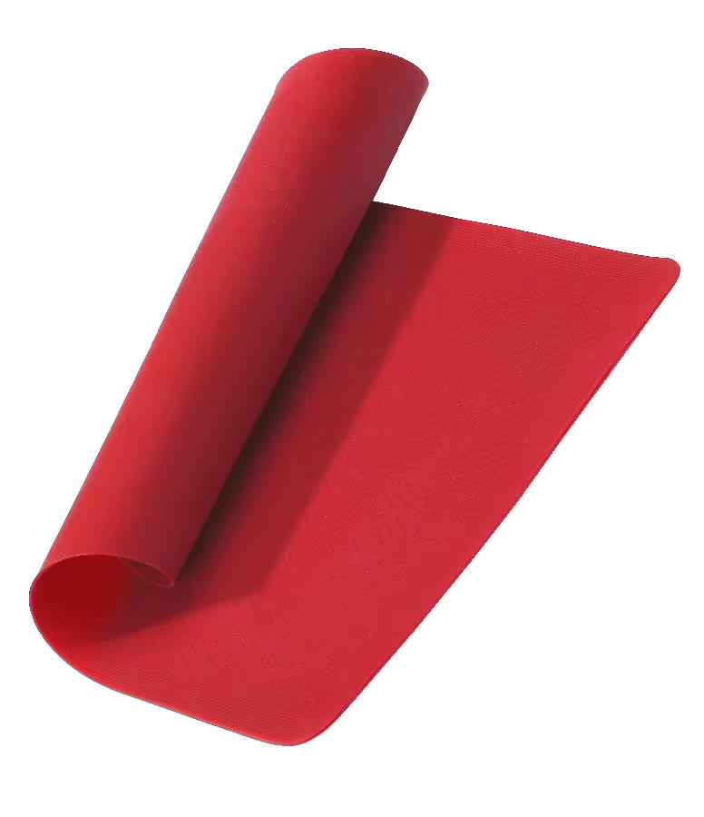 MASTER Chef Silicone Non-Stick Baking Sheet, Red, 15 x 11-in