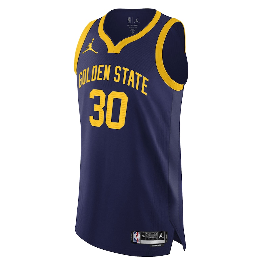 Stephen Curry Golden State Warriors Jordan Brand Authentic Player Jersey - Statement Edition - Royal