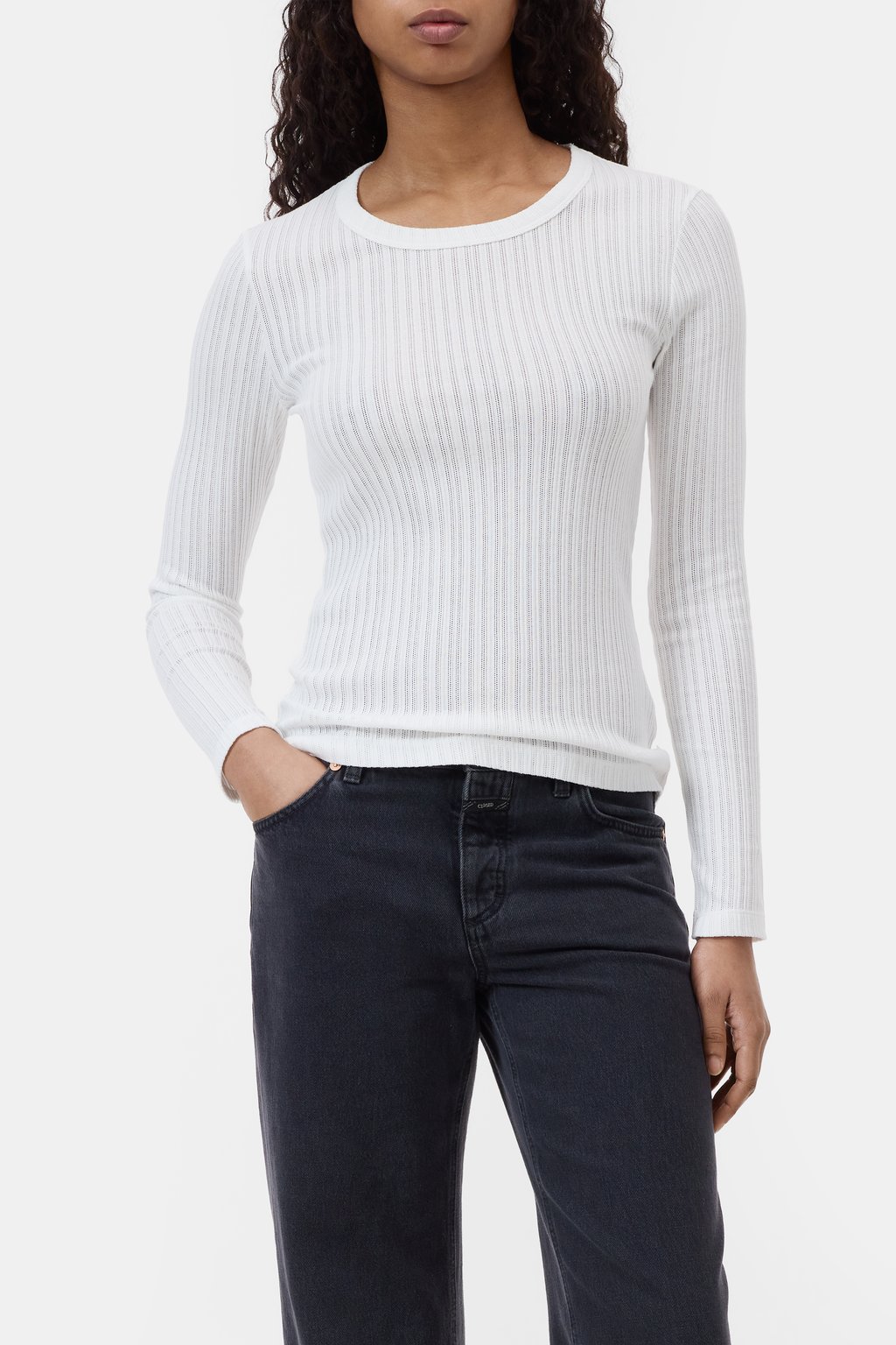 Longsleeve aus Baumwolle