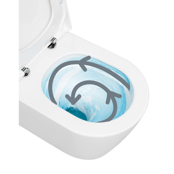 WC-Set »Style« D2, Keramik, BxT: 36,5 x 52 cm