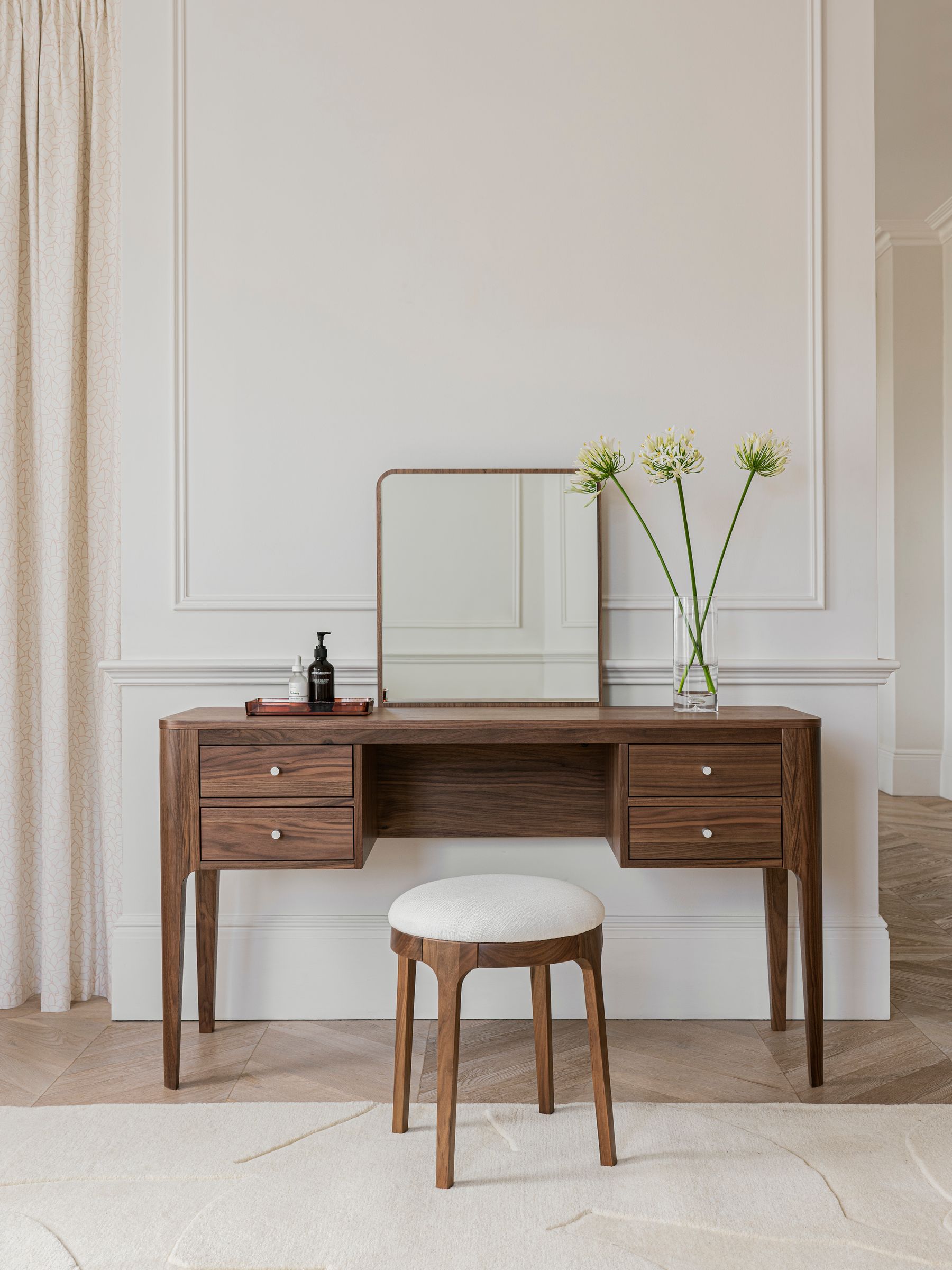 Jasper Conran London Brown Belgrave Console Dressing Table