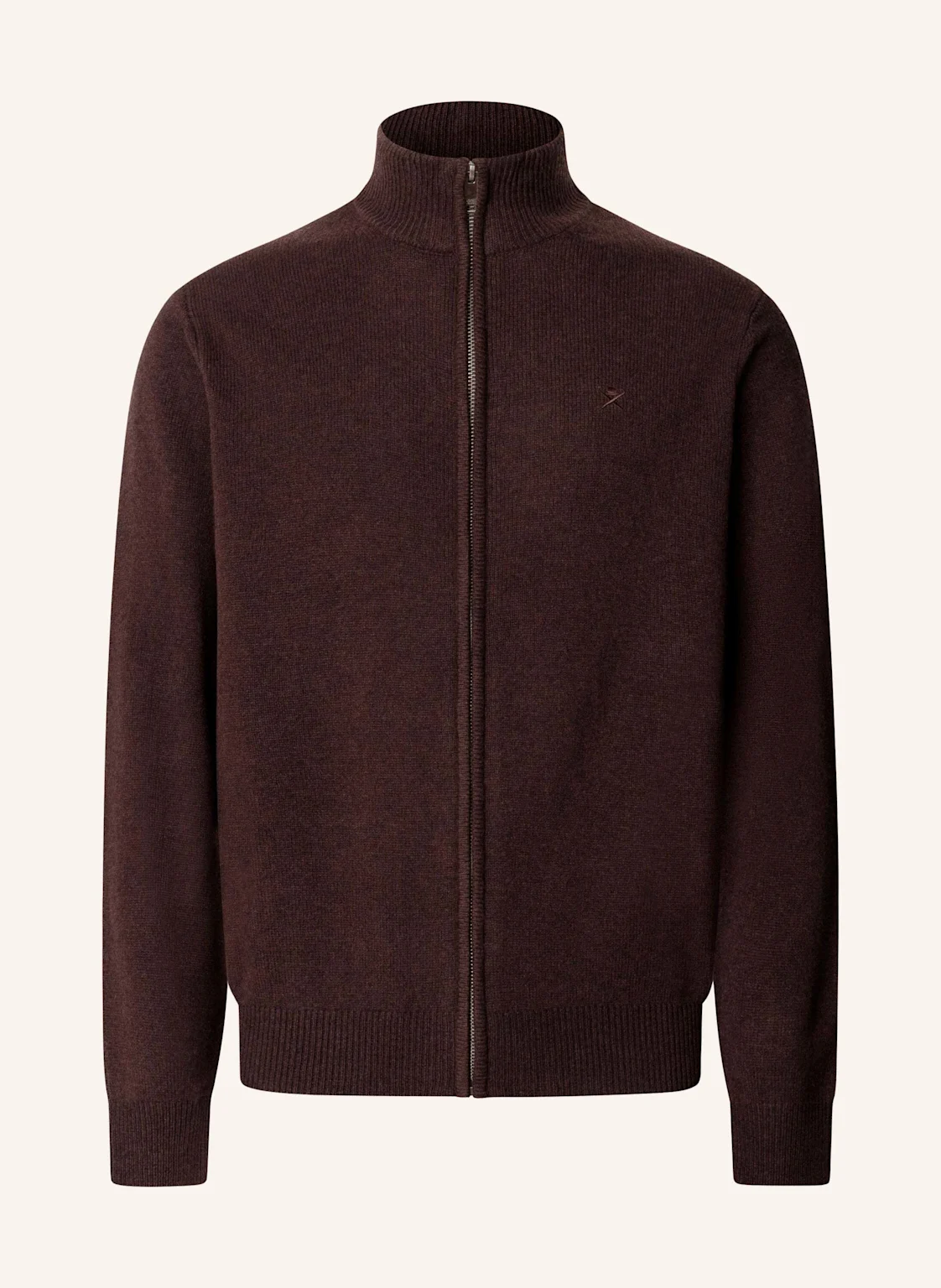 HACKETT LONDON Pullover LAMBSWOOL FZIP