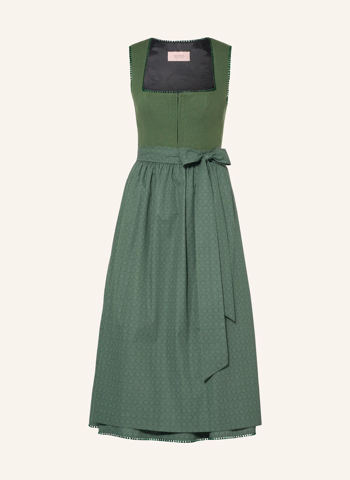 ALISSA BY KINGA MATHE Dirndl ALEA mit Leinen