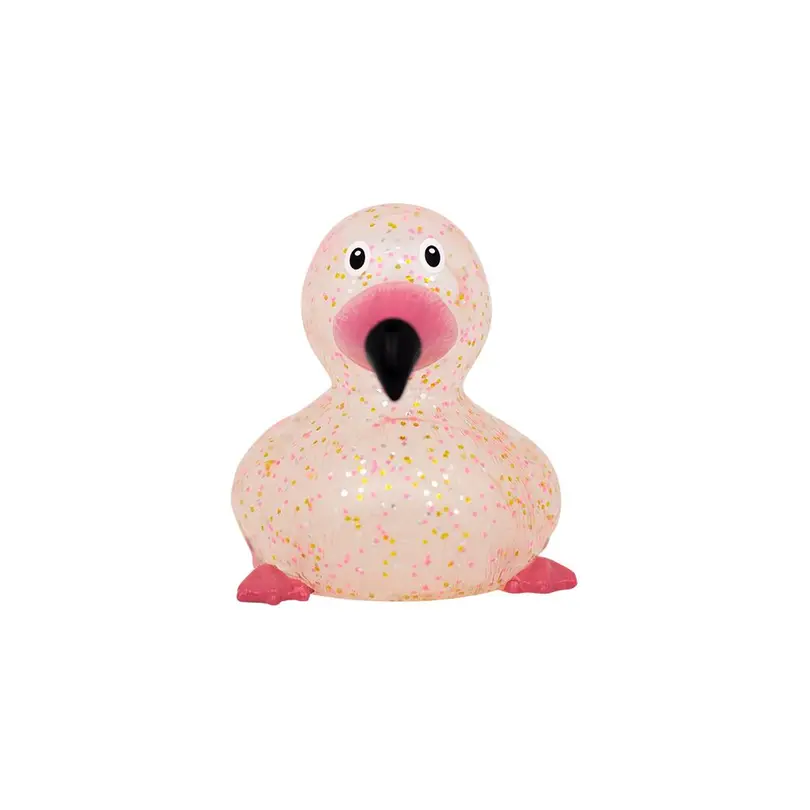 Badespielzeug Glitzer Flamingo