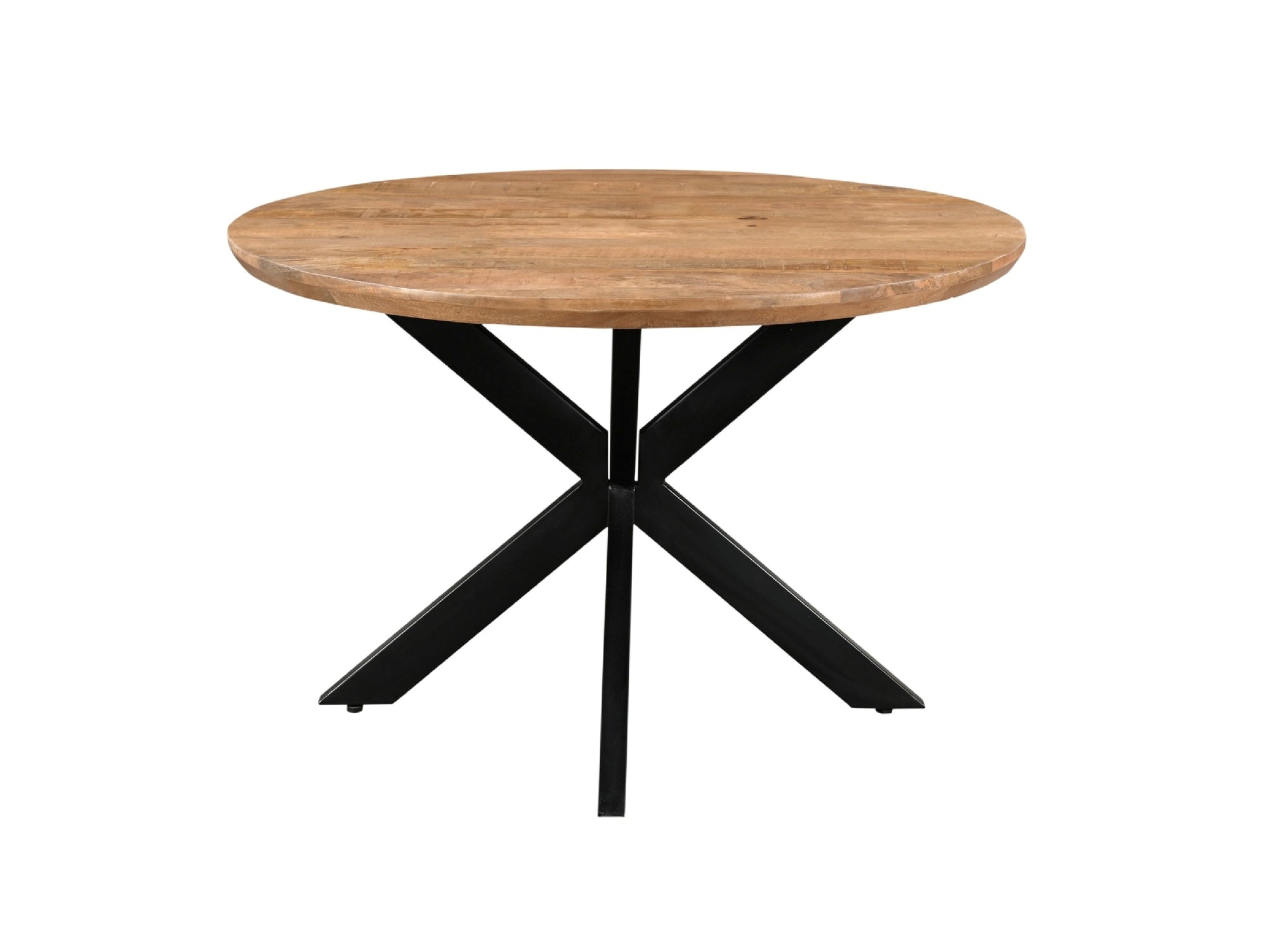 Livingfurn eetkamertafel Jesper Round - 120cm - mangohout