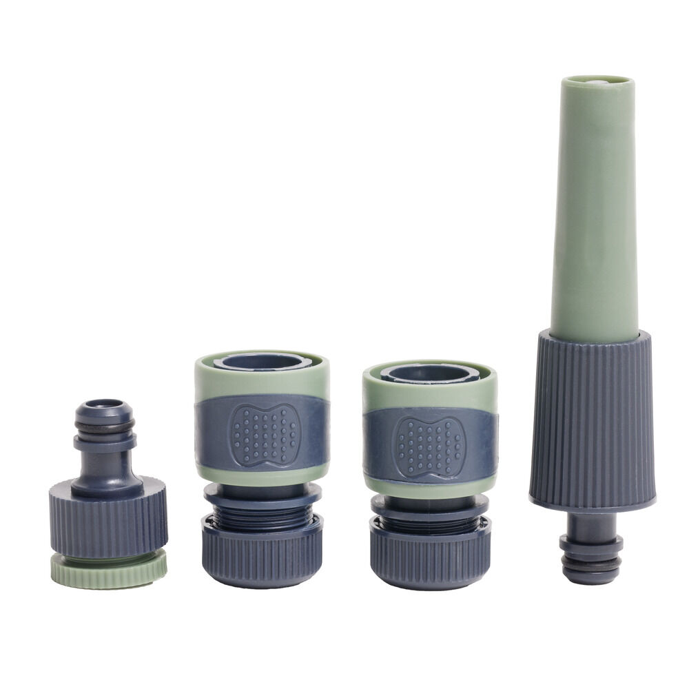 Accessoire arrosage 4 pièces raccord et adaptateur