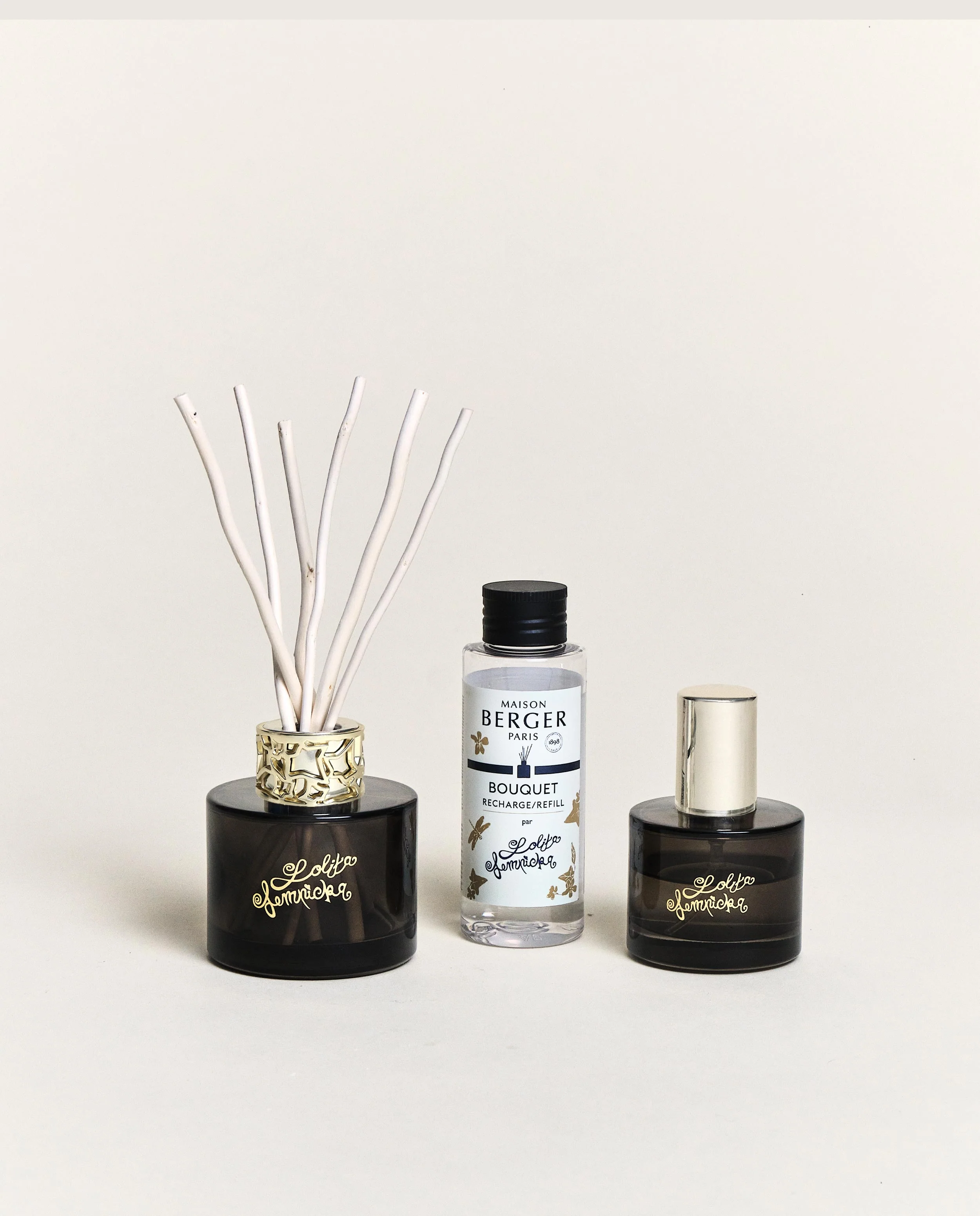 Duo mini bouquet & spray d’intérieur Lolita Lempicka Black Edition
