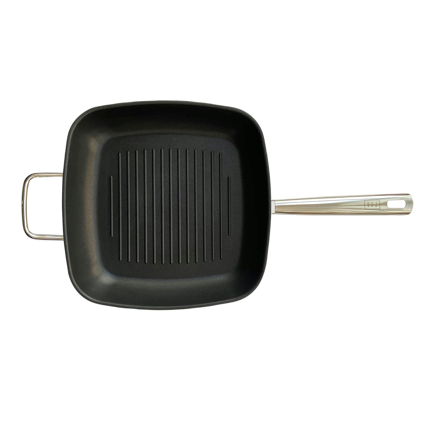 PREMIUM COAT - Grill en acier inoxydable recouverte de téflon D28cm