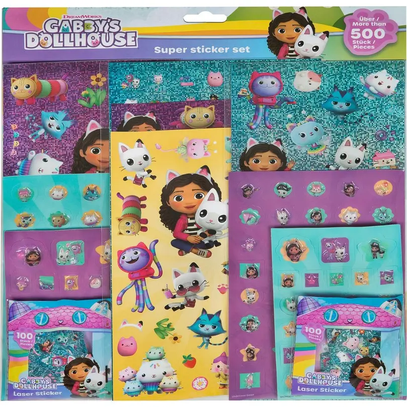 Sticker 500er-Set Undercover