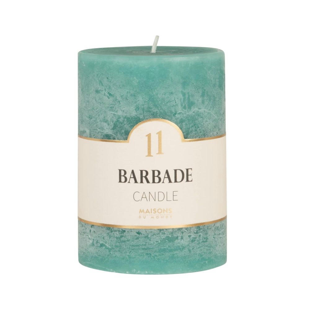 COLORAMA - Bougie parfumée turquoise H10, 330g