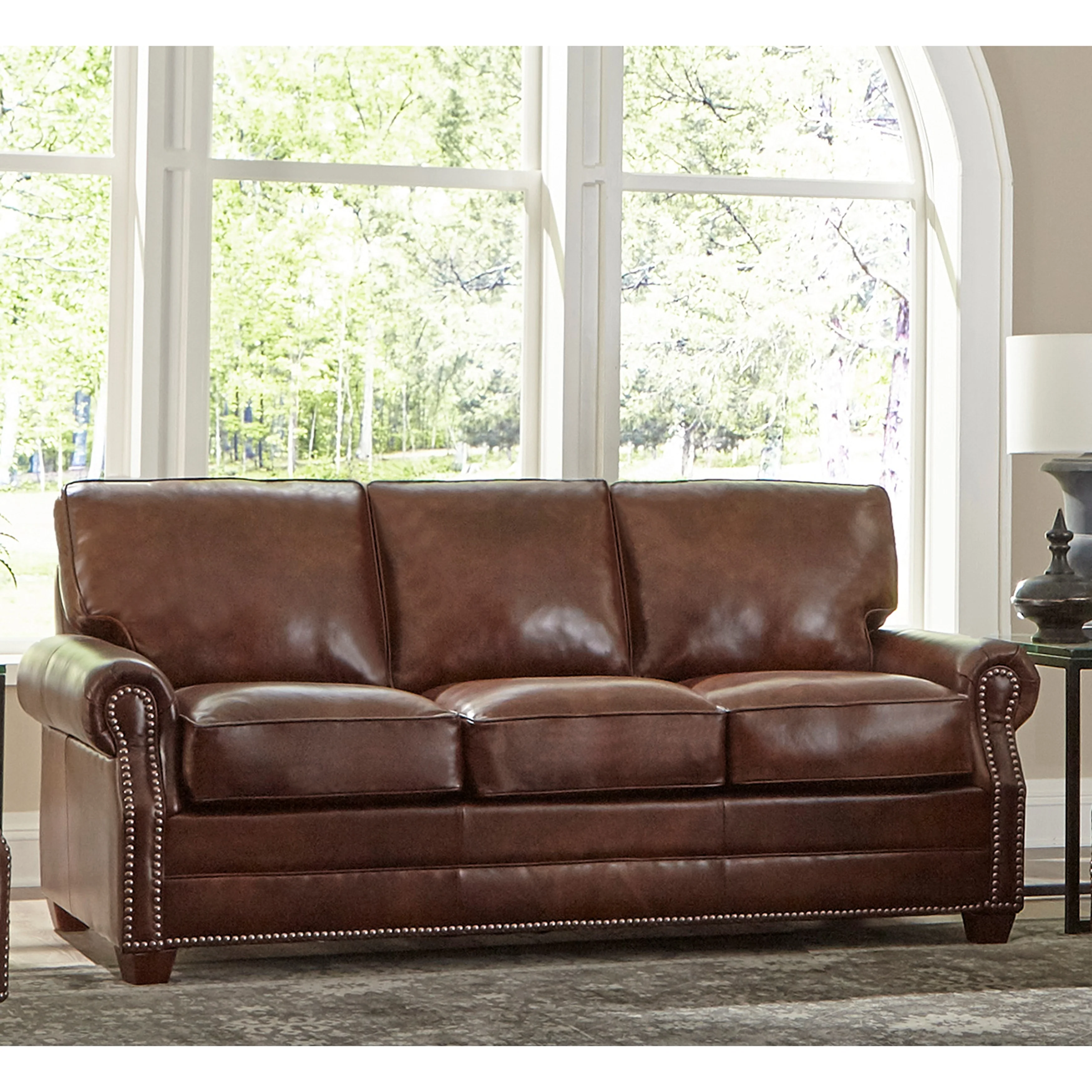 Revo Top Grain Leather Sofa Bed