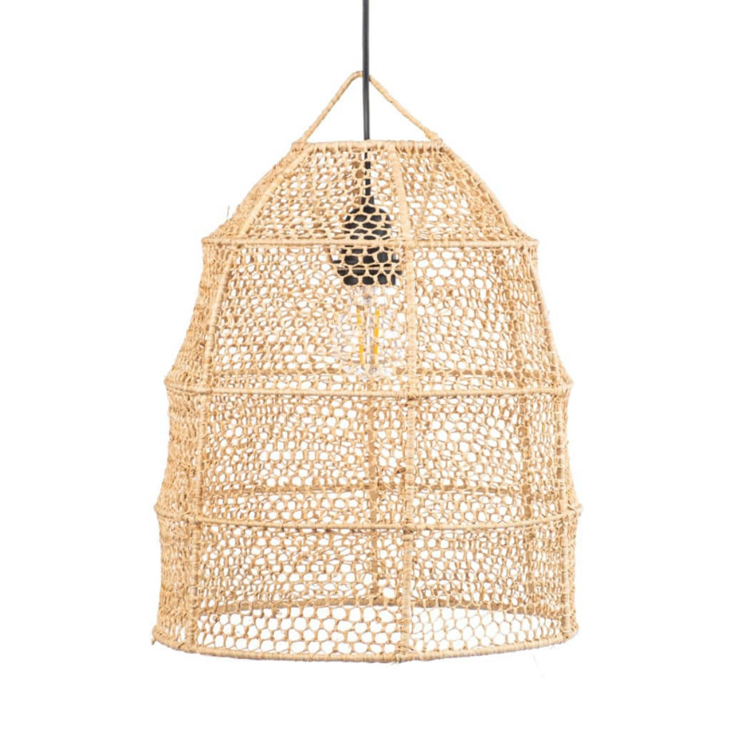 ACIANO NATUREL - Suspension en raphia naturel