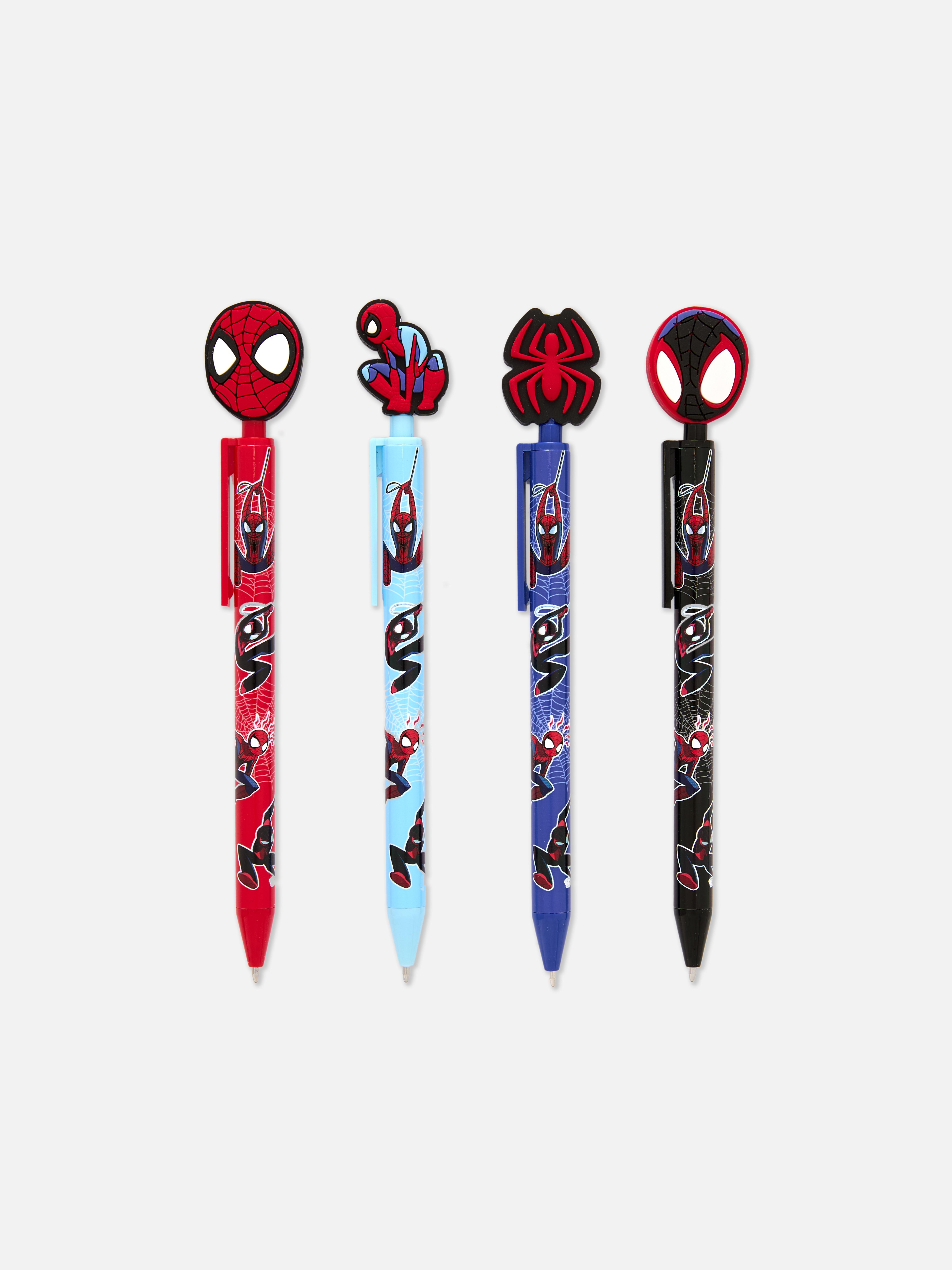 4-Pack MARVEL Spider-Man Pens