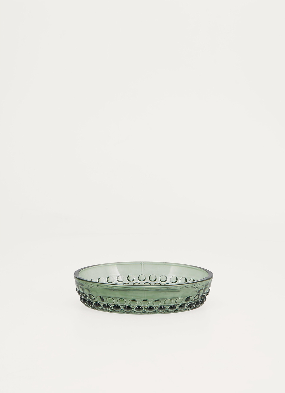 PORTE-SAVON EN VERRE OLYMPE VERT FORÊT