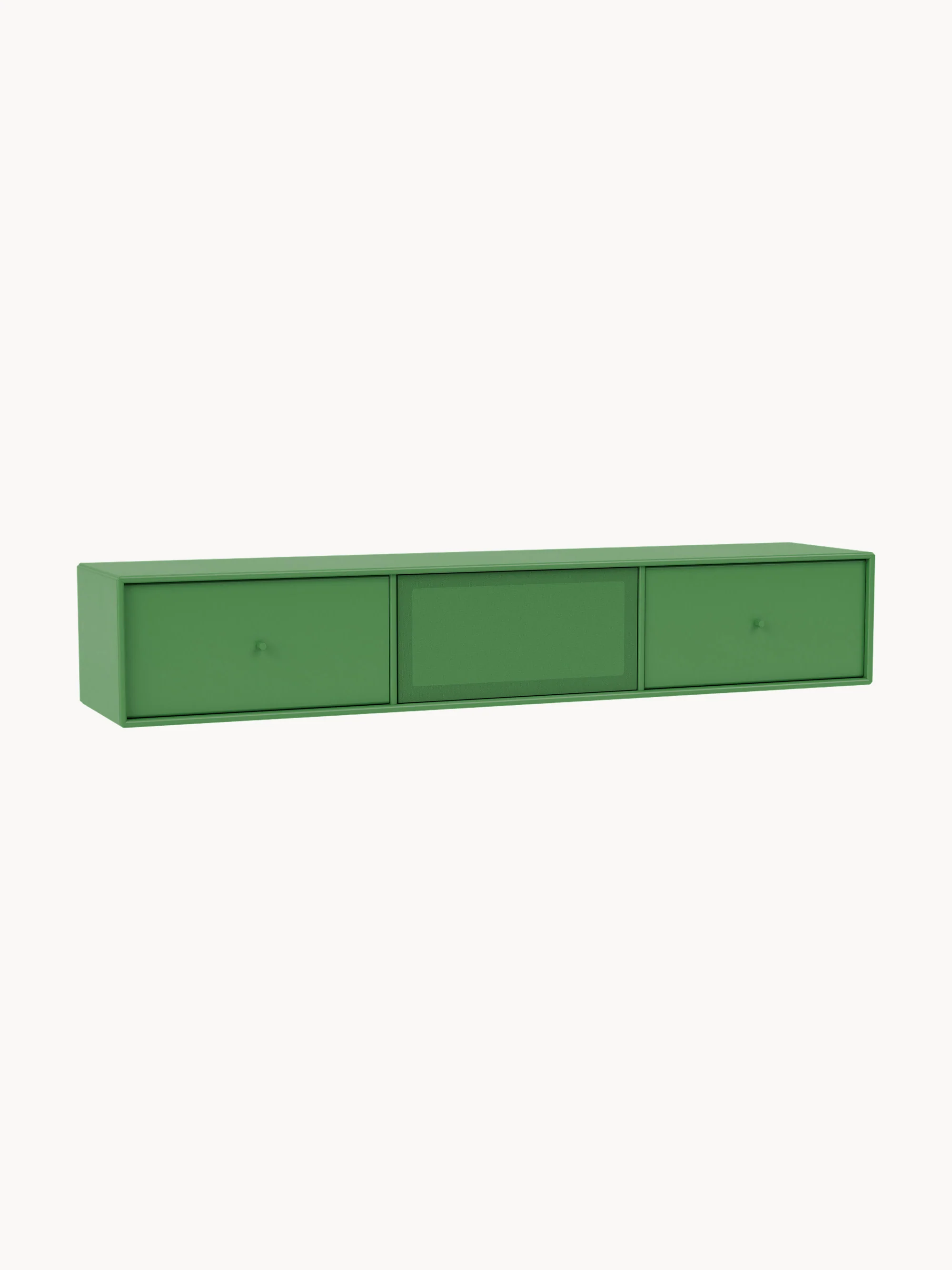 Handgefertigtes Wand-TV-Lowboard Octave V