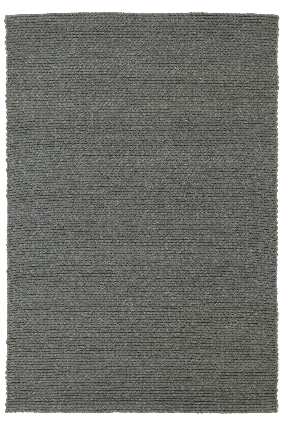 Rebellenclub Vloerkleed Kabel Antraciet - grijs - 160 x 230 cm
