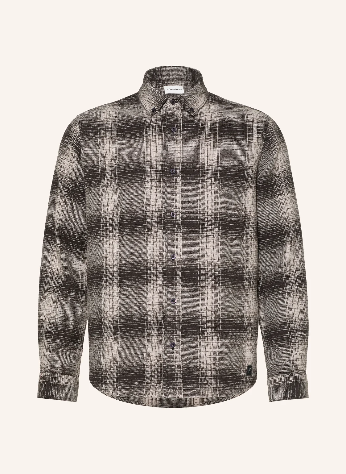 NOWADAYS Flanellhemd Comfort Fit