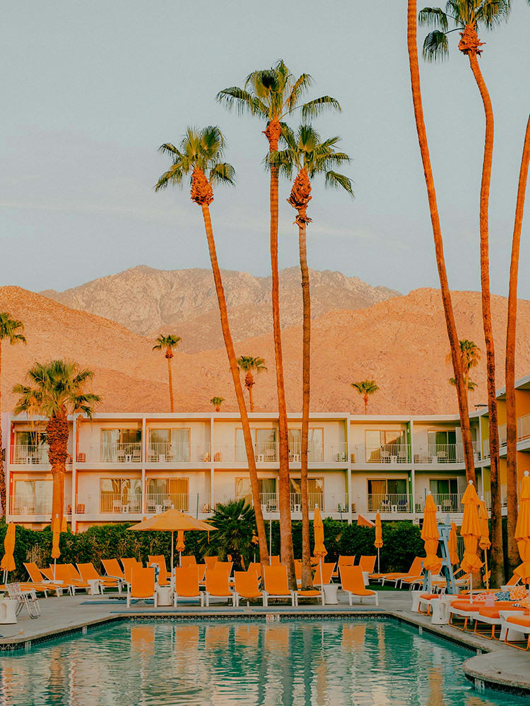SAGUARO HOTEL - Photographie d'art d'Anthony Arbet 60x80 cm sur alu