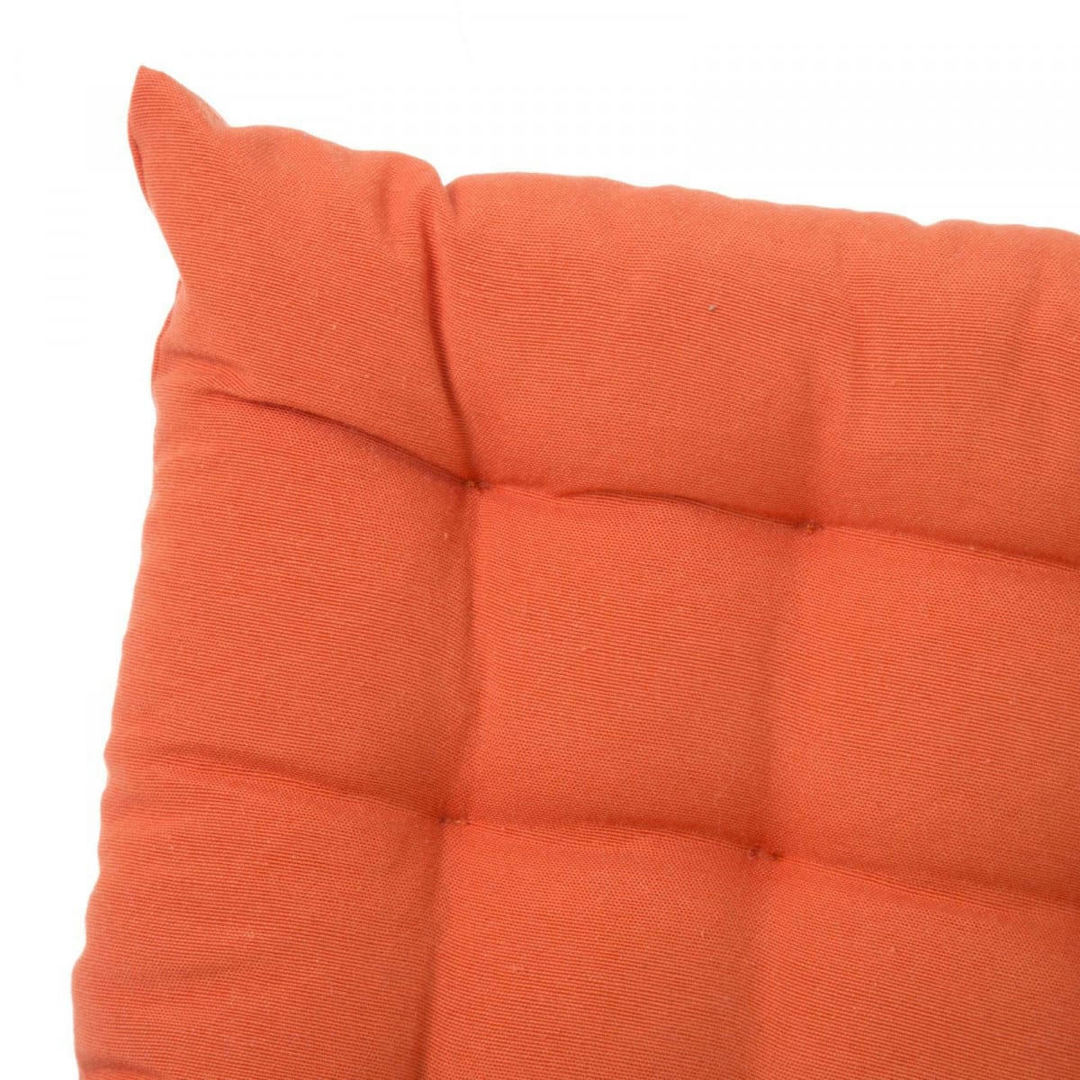 COTON - Coussin de chaise carré orange 40x40