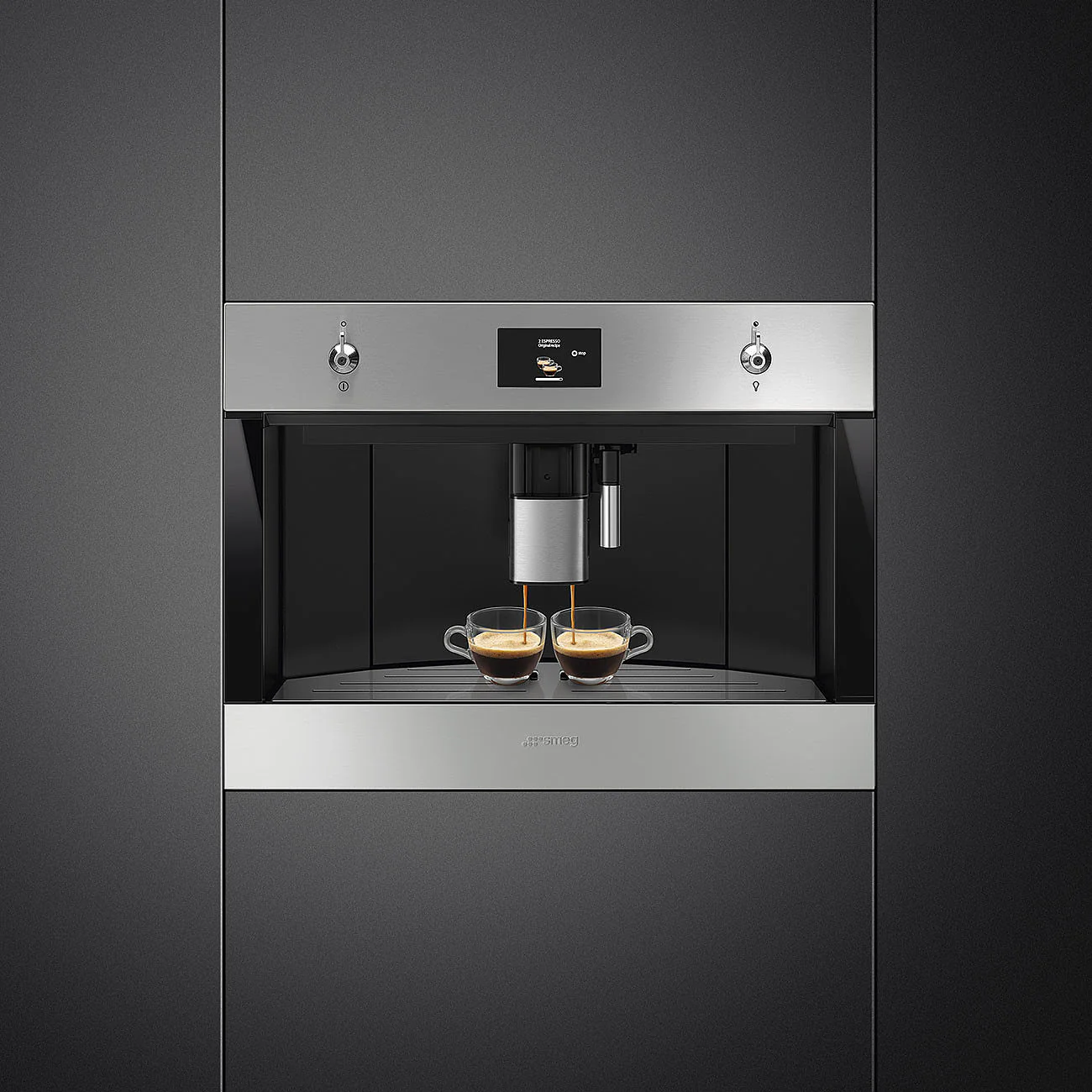 45cm Classic Fully Automatic Coffee Machine Stainless Steel