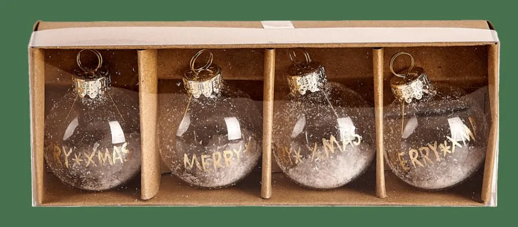 Porte-Noms^CASA SNOW Porte-noms Set De 4 Transparent