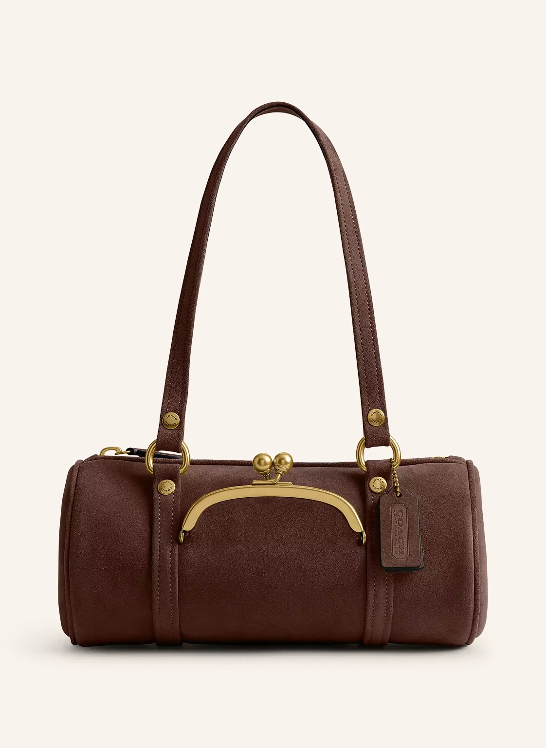 COACH Schultertasche KISSLOCK 28