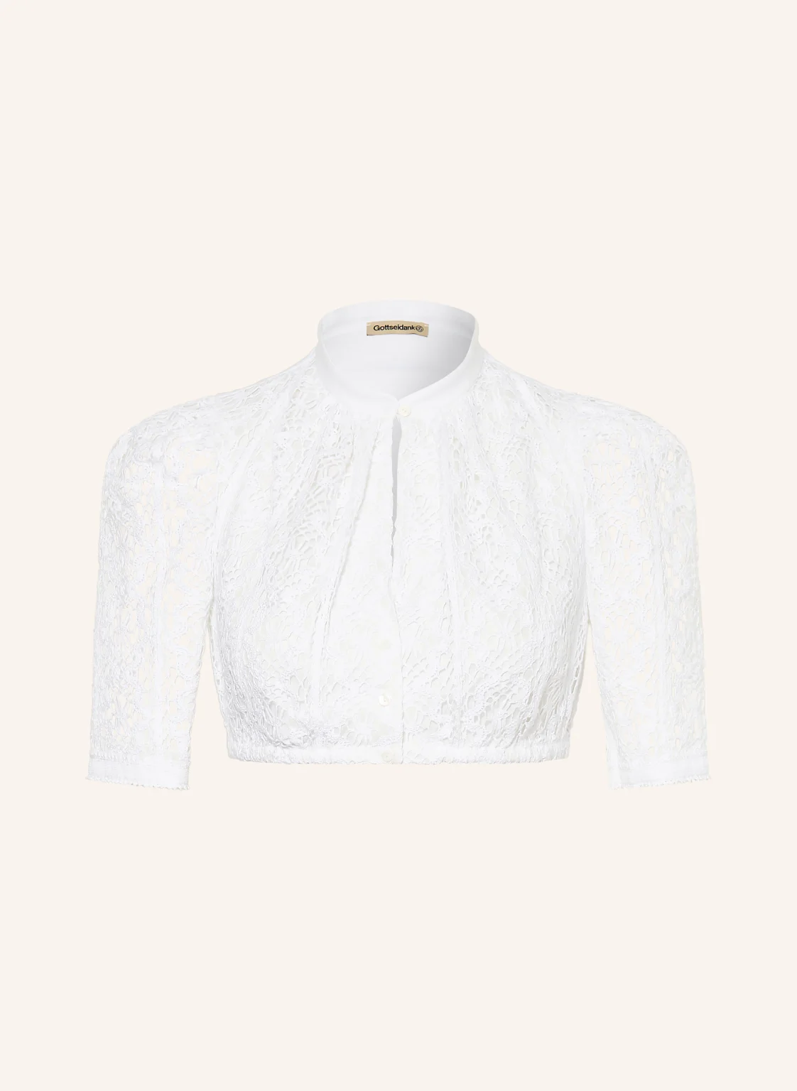Gottseidank Dirndlbluse MAVA im Materialmix