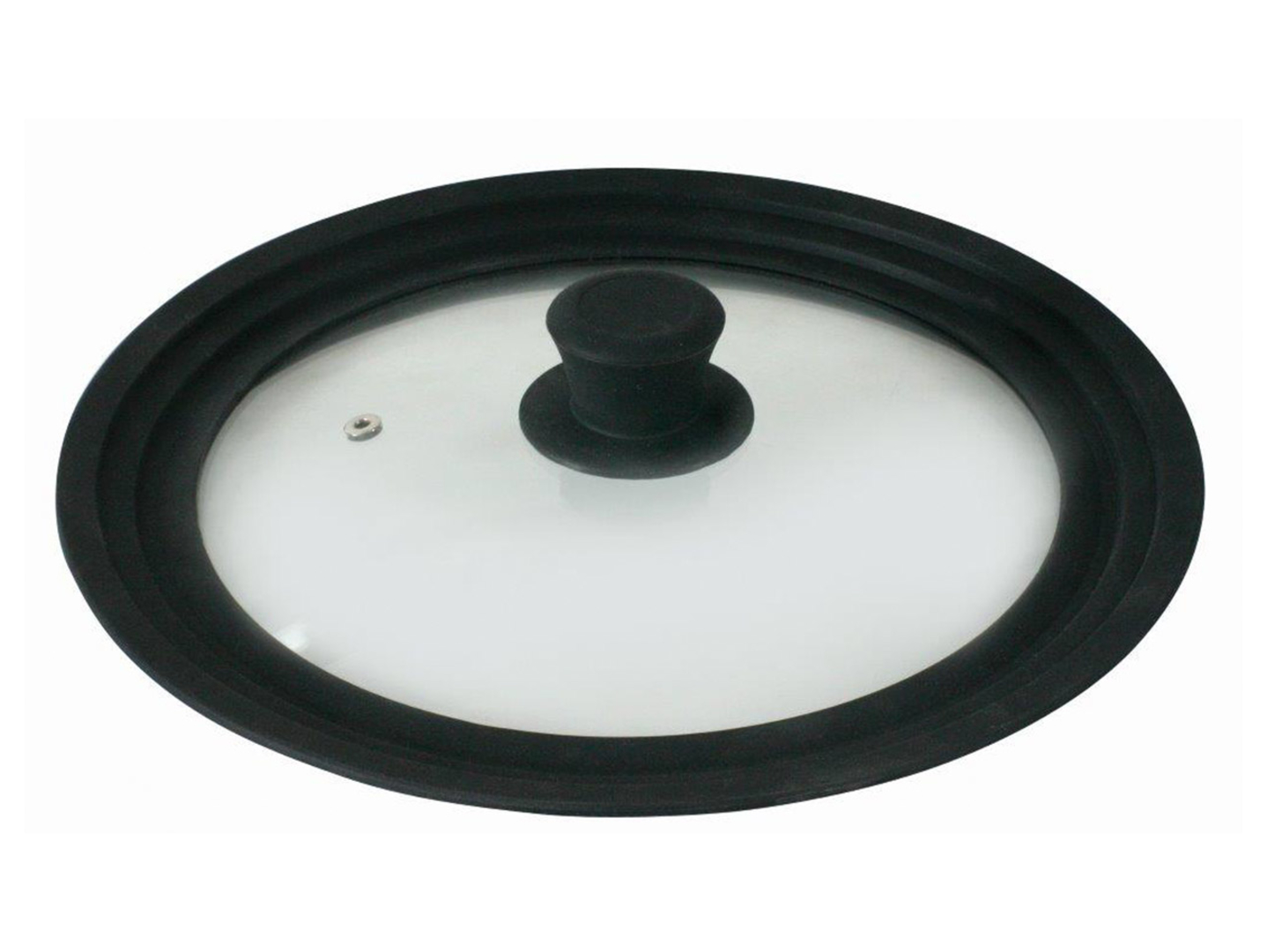 Pokrywa z silikonowym rantem Misty 28 cm