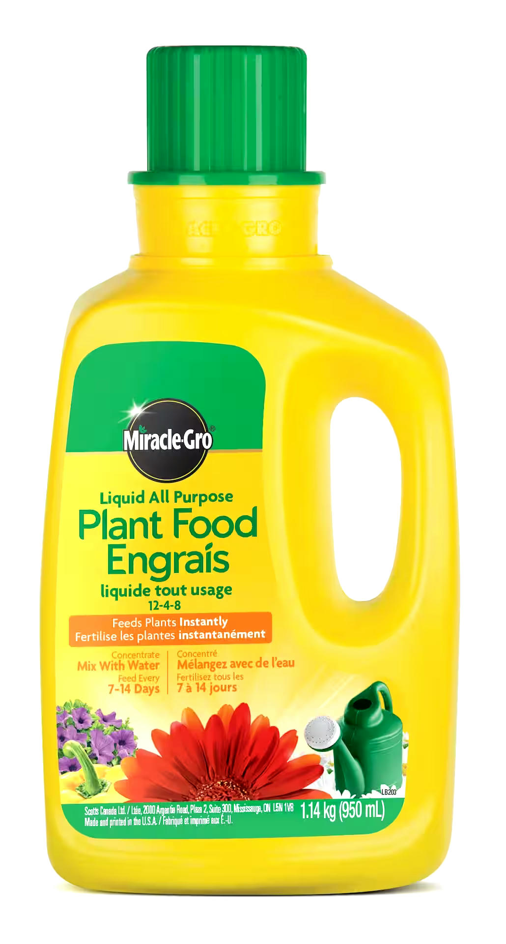 Miracle-Gro® All Purpose Liquid Plant Food, 12-4-8, 950-mL