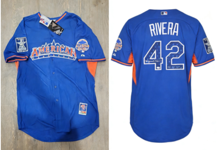 Mariano Rivera New York Yankees 2013 All Star Limited Jersey - Blue