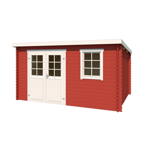 Gartenhaus »Amira«, BxHxT: 400 x 210,9 x cm (Außenmaße inkl. Dachüberstand), Holz