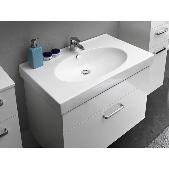Waschtischunterschrank »Quickset 312«, (BxHxT): 80 x 57 x 48 cm, weiß