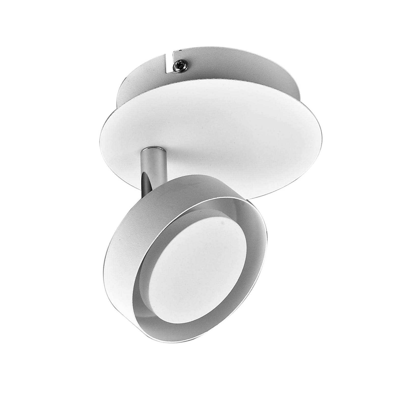 Kinkiet ALEXAbiały LED 1x5W 500lm wym:14x10x10cm IP20 Italux