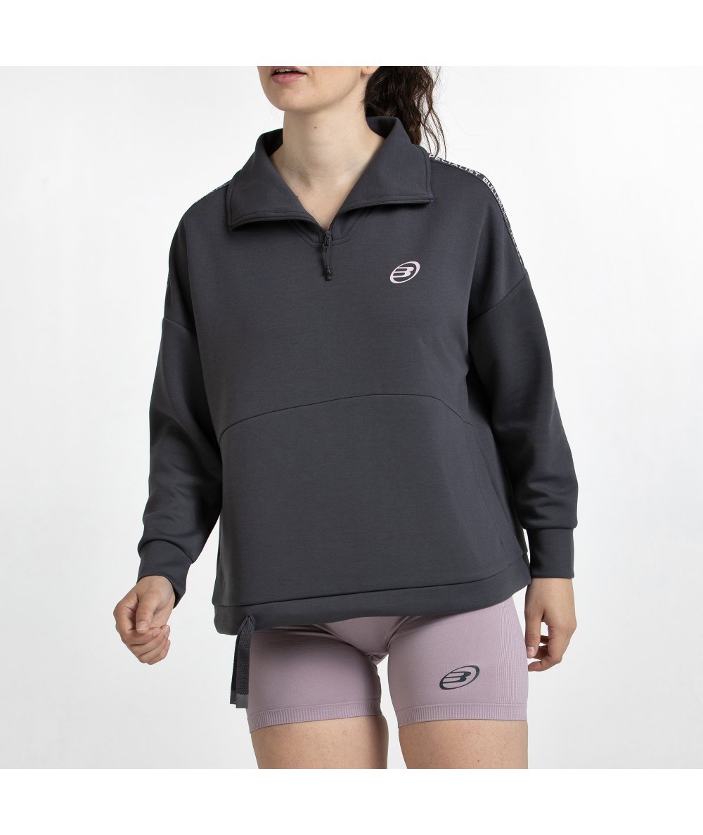 SUDADERA BULLPADEL ALASIA ANTRACITA