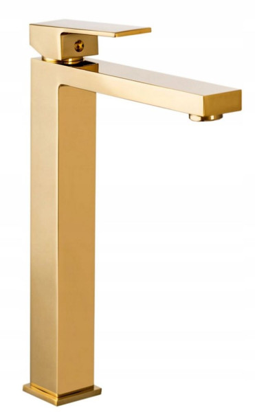 Zestaw łazienkowy złoty wanna umywalka bidet Ister