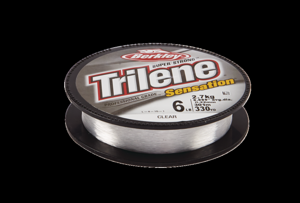 Berkley Trilene Sensation Monofilament Fishing Line, Clear