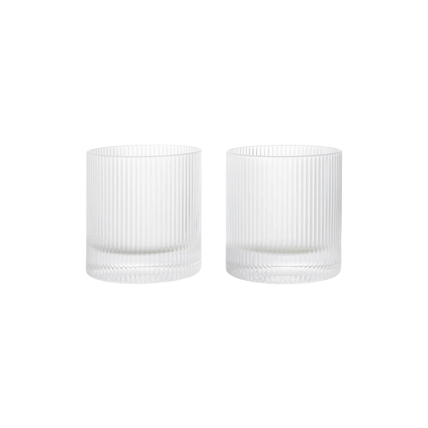 Ripple Tumblers 2 stk., clear