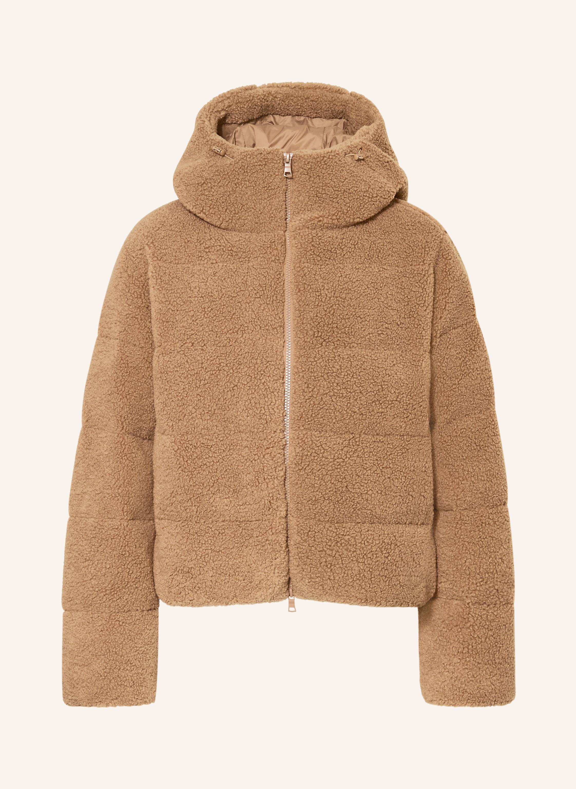 darling harbour Teddyfell-Jacke im Materialmix