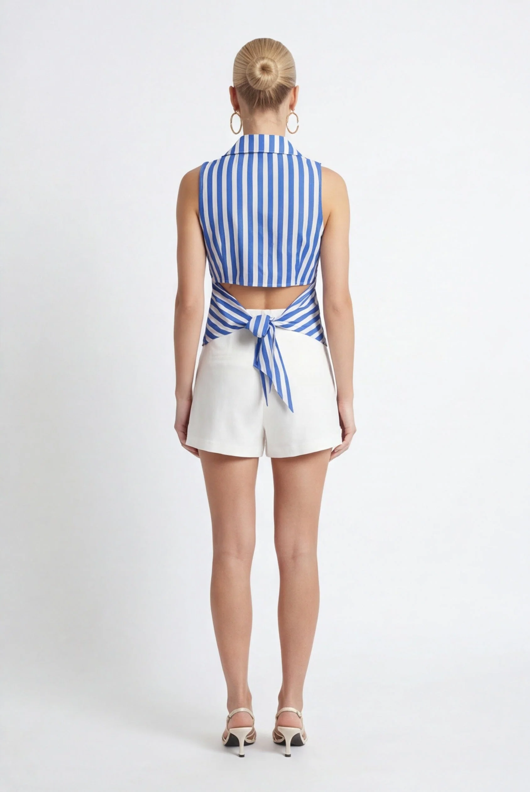 CHEMISE DOS NUS - CALVIN - BLEU