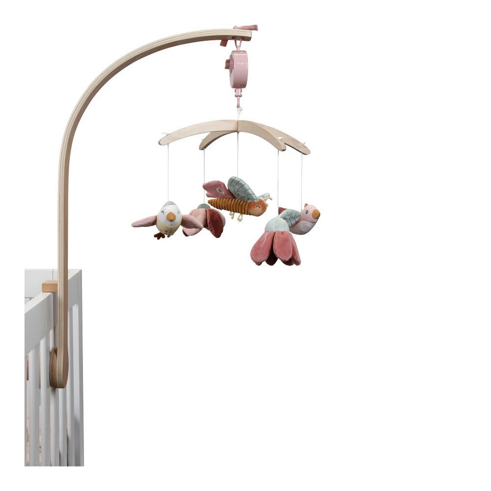 - Mobile musical Flowers Butterflies