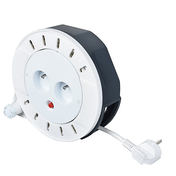 Enrouleur ménager Diall HO5VVF 3G1mm² 5m