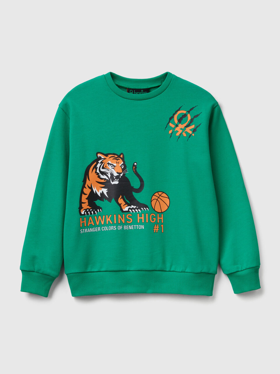 Sweatshirt with Stranger Things print