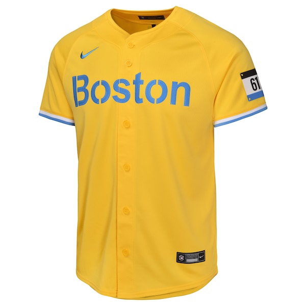 Rafael Devers Boston Red Sox Nike Youth City Connect Limited Player Jersey - Gold